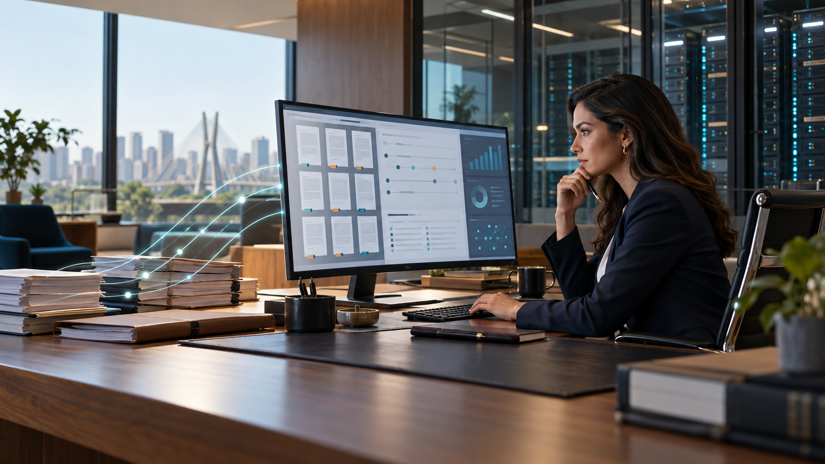 AI in Law: Security and Efficiency with Human Control