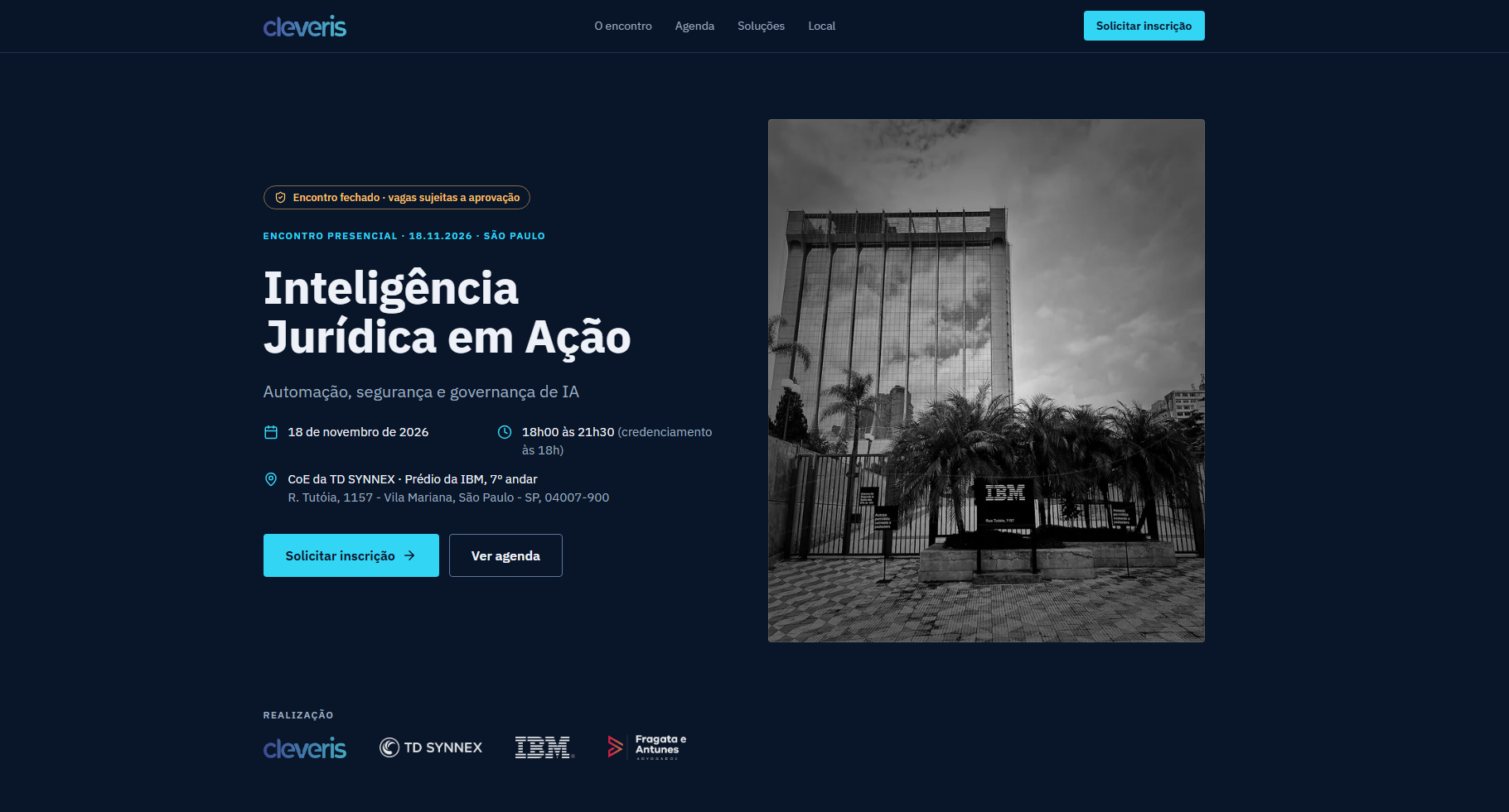 Plataforma de Eventos Corporativos